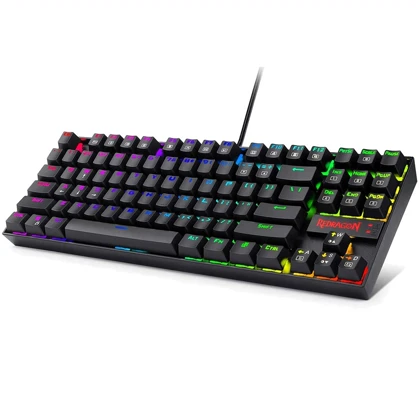 کیبورد گیمینگ سیمی ردراگون Redragon مدل K552W-RGB