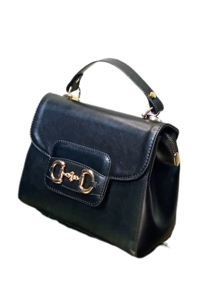 کیف مجلسی زنانه گوچی مدل نیلوس Gucci Nilus چرم مشکی مات شیک و باکیفیت عالی