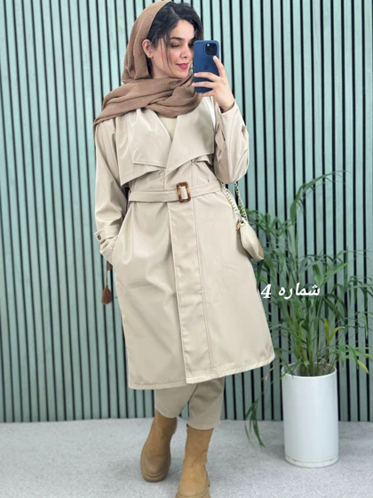 بارانی ضد آب بلند ( دارای ایراد جزئی )