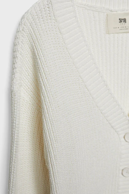 ژاکت کش باف پشمی زنانه اورجینال استرادیواریوس stradivarius