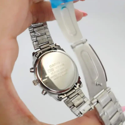 ساعت مچی ست مردانه و زنانه کاسیو Casio سبک 3موتوره و تمام استیل 5594