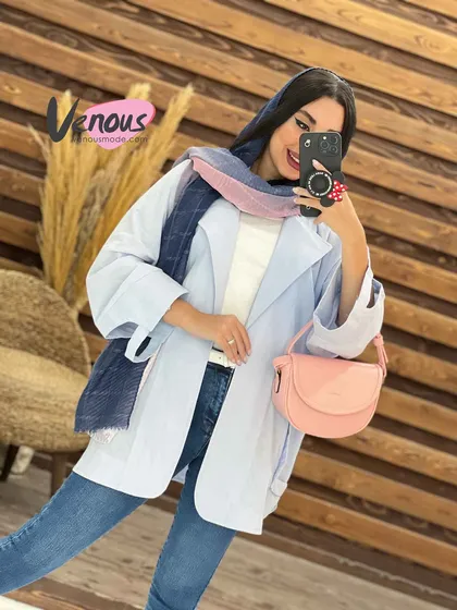 مانتو پانچ آستین چاک