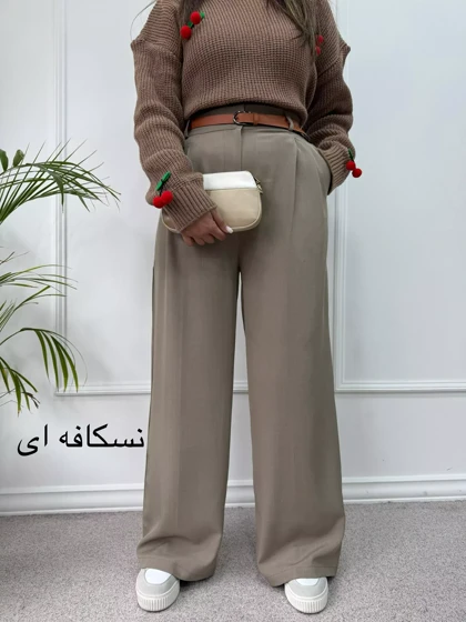 شلوار نیم بگ آیسل