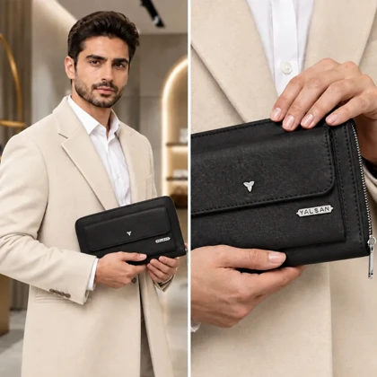 کیف دستی مردانه مدل آریا کد 017-HRM