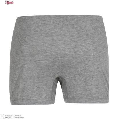 شورت پادار مردانه برهان تن پوش مدل پنبه‌ای ملانژ کد 1004