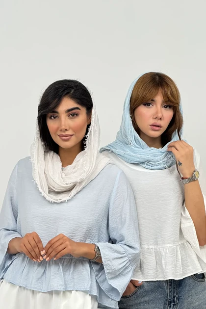 شومیز چین‌دار شیرین