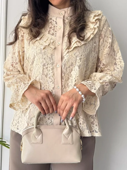 شومیز دانتل لاکچری