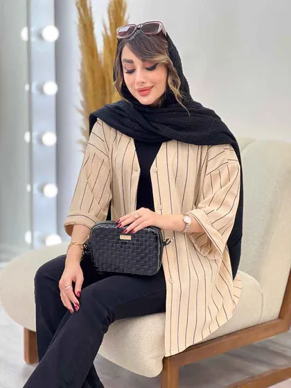 مانتو آستین پاکتی ارمغان