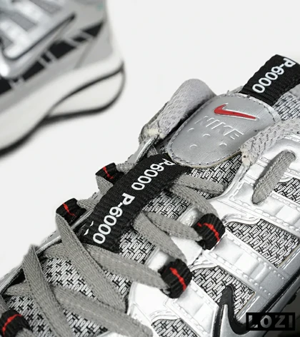 کفش کتانی مردانه و زنانه طوسی نایک NIKE P-6000 مدل 7391