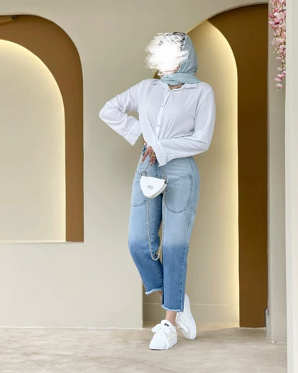 شلوار وایدلگ جین