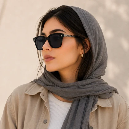 عینک آفتابی لندن لندن مدل LL1214 C02 مشکی