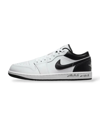 کتانی نایک ایر جردن وان لو Nike Air Jordan 1 Low white black