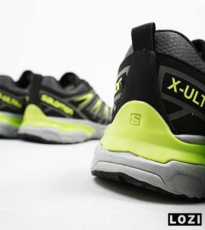 کفش کتانی مشکی سبز Salomon X ULTRA