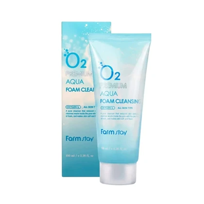 فوم شستشوی صورت فارم‌استی, مدل O2 Premium پاک‌کننده و اکسیژن‌رسان پوست حجم 100ml