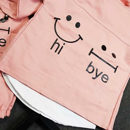 ست کت شلوار و تیشرت HI BYE دخترانه