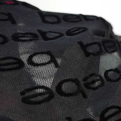 شورت زنانه BeBe مدل اسلیپ گیپوری مشکی کد 4985