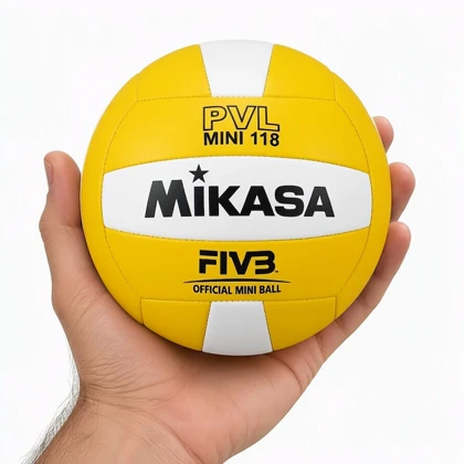 توپ آموزشی والیبال مینی طرح میکاسا مدل PLV MINI 118 سایز 1