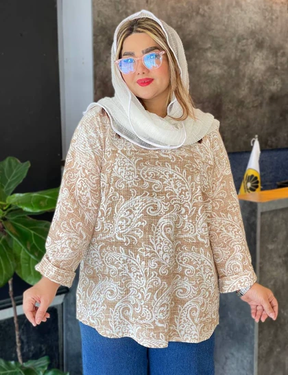 تونیک گلدونه کد : 33567