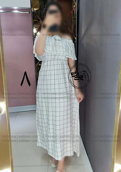 پیراهن یقه چتری