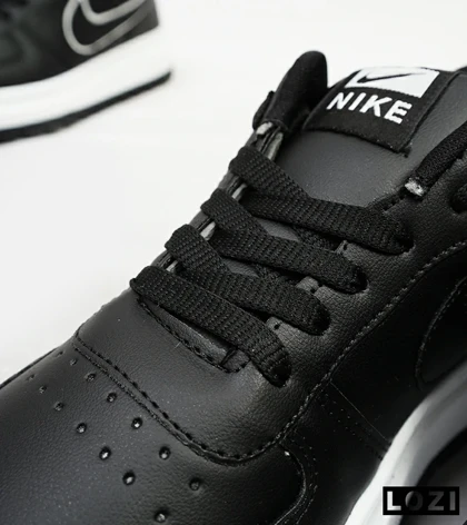 کفش کتانی مردانه و زنانه مشکی سفید نایک NIKE AIR FORCE مدل 4696