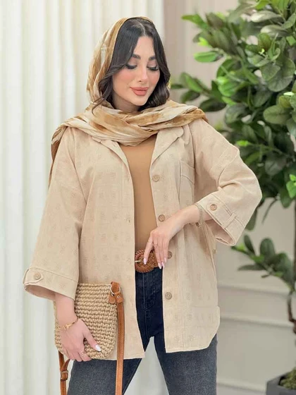 شومیز تک جیب پیله آستین پاگن