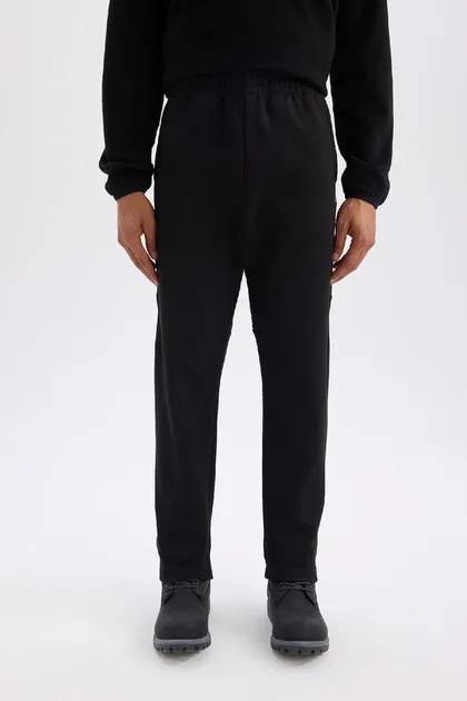 DeFactoFit ضخیم Jogger شلوار ورزشی استاندارد با جیب کمر الاستیک ورزشکار D6312AX24WN