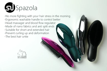 برس مو مدل هولوگرامی اسپازولا