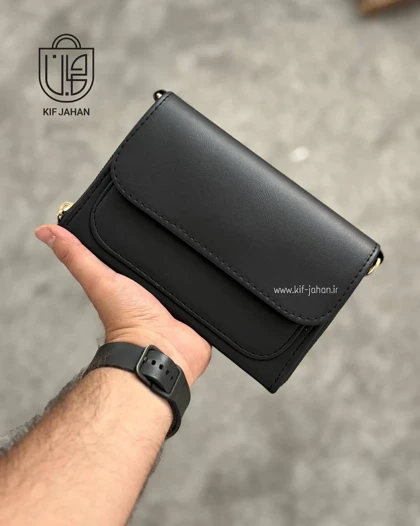 کیف پاسپورتی روزمره مدل سارای با یراق وارداتی