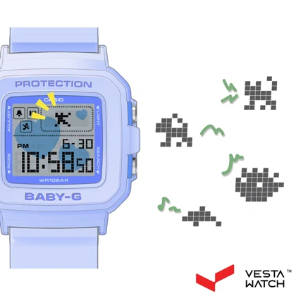 ساعت مچی زنانه کاسیو بیبی جی CASIO BABY-G مدل BGD-10KH-2BDR