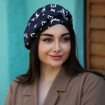 کلاه برت مخمل(lv)