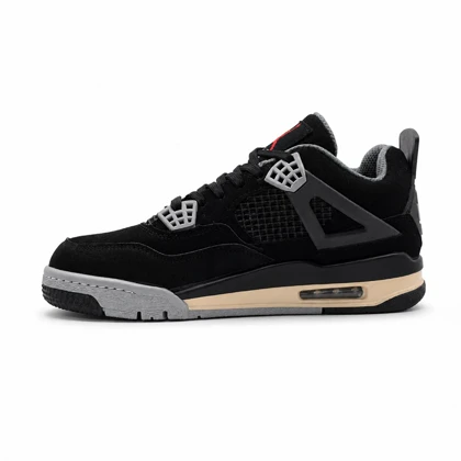کفش و کتانی مردانه ساق‌دار مدل جردن NIKE AIR JORDAN 4 رنگ مشکی کد 2135