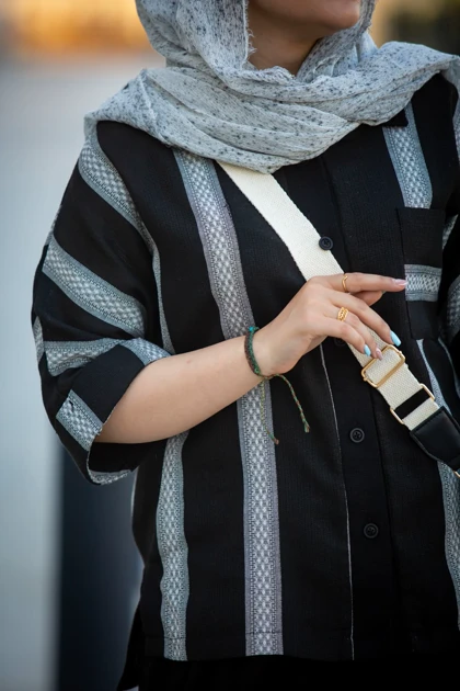 مانتو شلوار کنفی ترکیبی