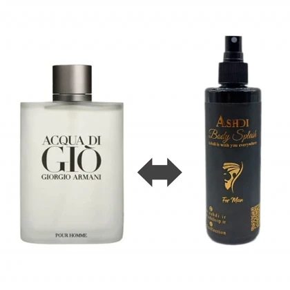 بادی اسپلش جورجیو آرمانی آکوا دی جیو مردانه-جیو سفید Giorgio Armani Acqua di Gio