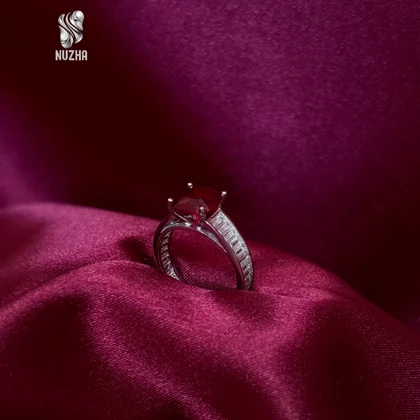 انگشترنقره زنانه کدanz1230
