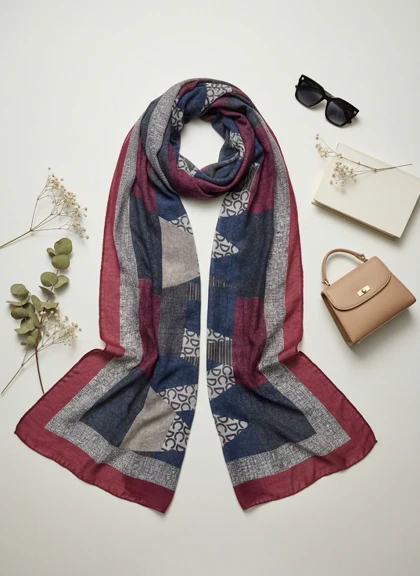 شال تابستانی نخی