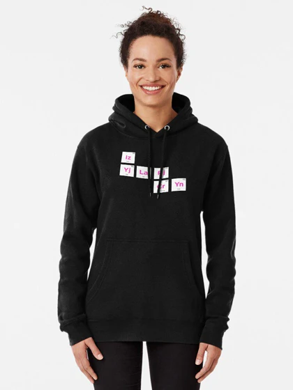 هودی زنانه Ateez هودی زنانه ایتیز طرح Periodic Table