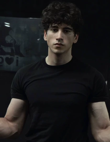 تیشرت مشکی ساده بیسیک اسلیم فیت پارچه نخ پنبه