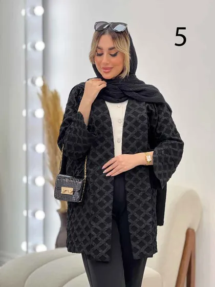 مانتو فکورا آستین لاله