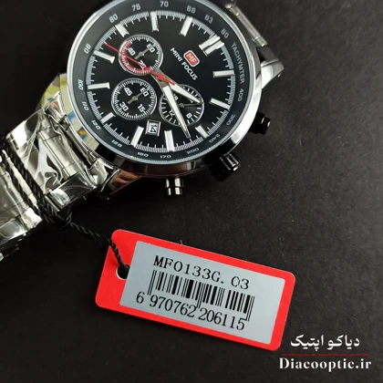 ساعت مچی مردانه اورجینال موتور ژاپنی برند مینی فوکوس سه موتور مدل Mf0133G.03