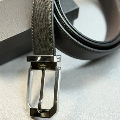 کمربند مردانه چرم مصنوعی مون بلان کد 3304