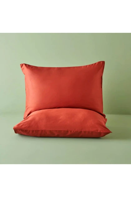 روبالشی ساتن Bella Maison - آجری