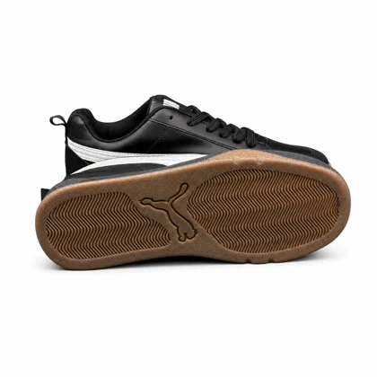 کفش کتانی بزرگ پا مدل پوما مشکی سفید Puma