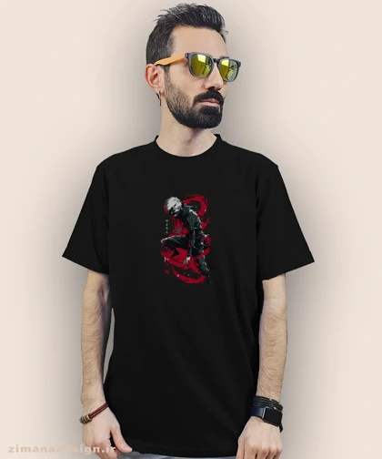 تیشرت مردانه و زنانه طرح توکیو غول شخصیت کانکی کد 956