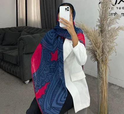 روسری بغل دست دوز