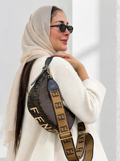 کیف فندی قایقی دخترانه دستی و دوشی