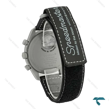 امگا سواچ ماموریت به ماه صفحه طوسی طرح جدید Swatch-8242-U