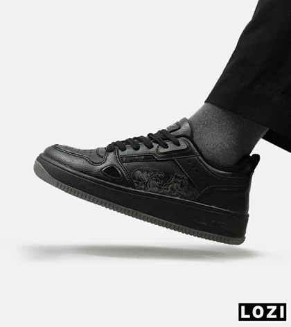کفش کتانی مردانه مشکی NIKE AirForce Draw