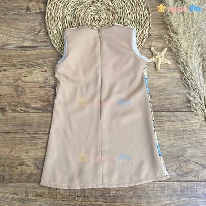 ست سارافون و کیف دخترانه مدل گربه