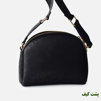 کیف دوشی زنانه Lussuosa Selvatica کیف کراس‌بادی پلنگی و مویی ورنی تین‌بانی