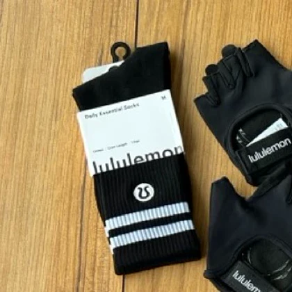 جوراب لولولمون مدل خط‌دار Unisex Daily Essential
